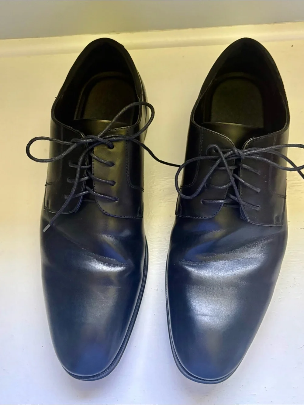 Men's Classic Black Oxford Dress Shoes - Size 9